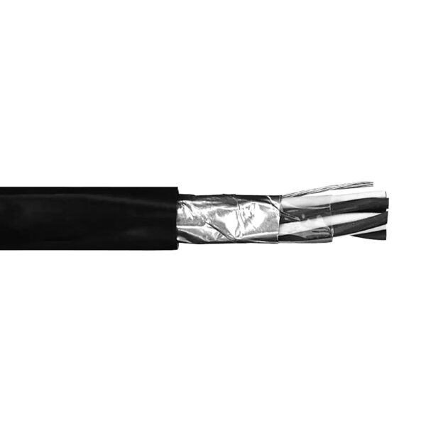 Cable instrumentación apantallado 1x3x20AWG 300V 90°C libre de halógeno, UL, x metro lineal
