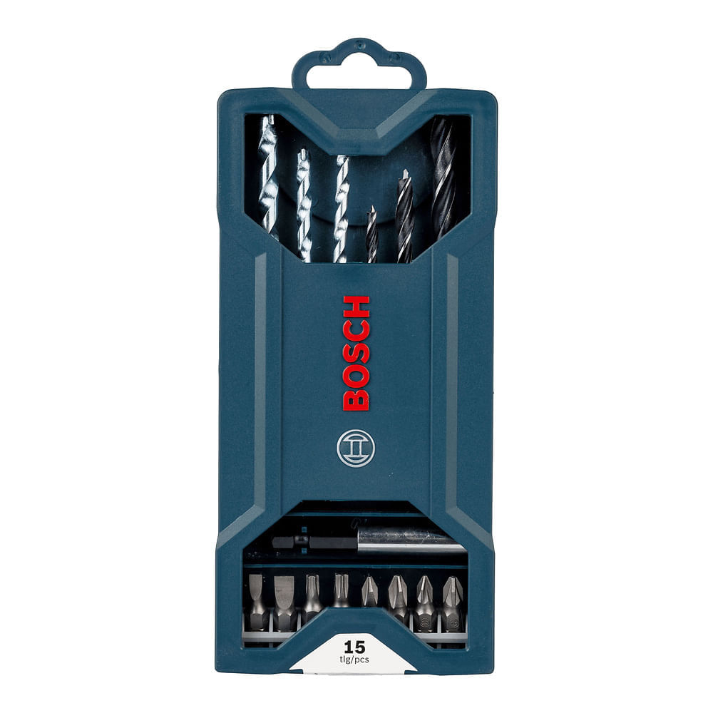 Set Puntas y Brocas Bosch Mini X-Line 15 unidades