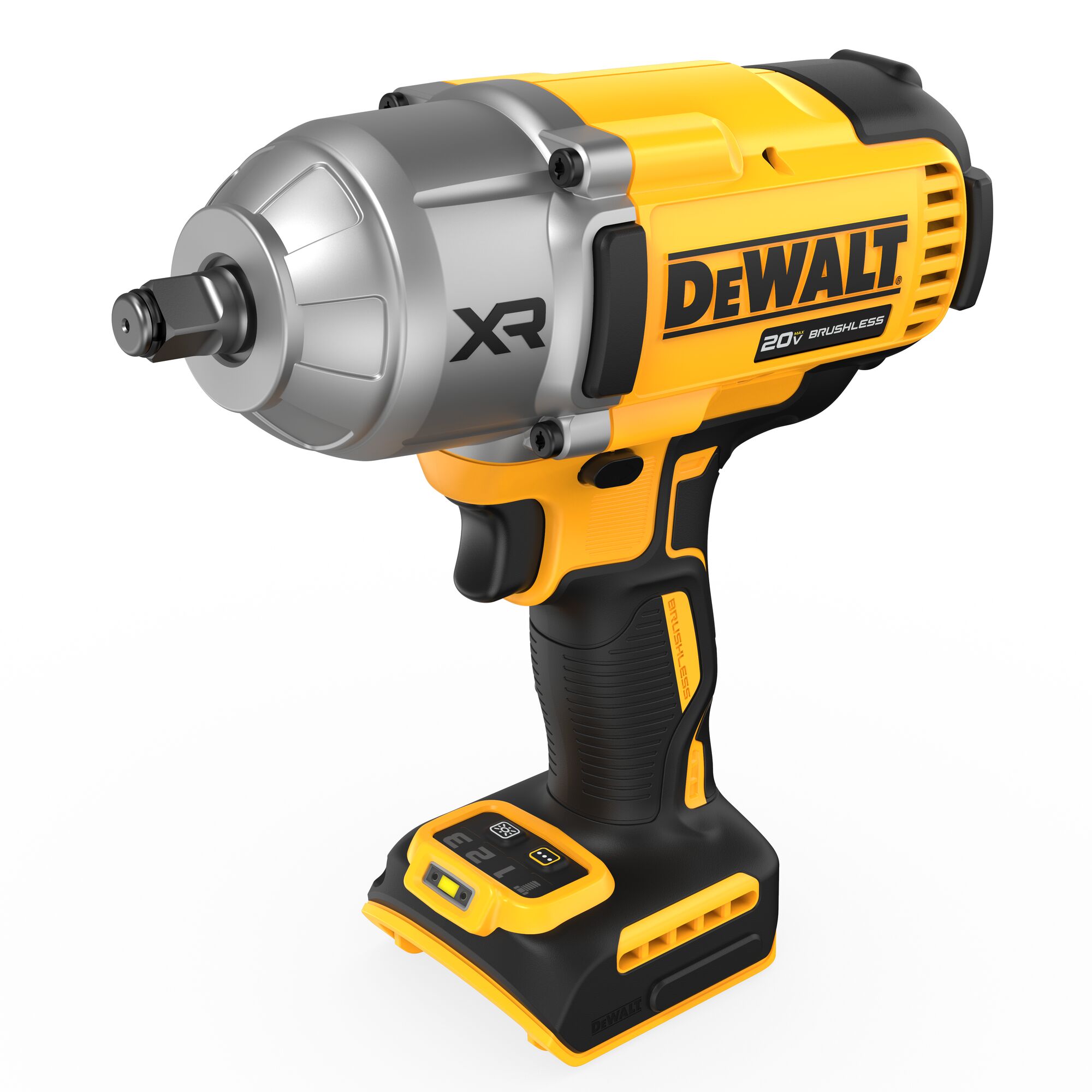 Llave de Impacto de 1/2" (13mm) 20V MAX* Sin Carbones (Brushless) De Alto Torque y Anillo de Retención