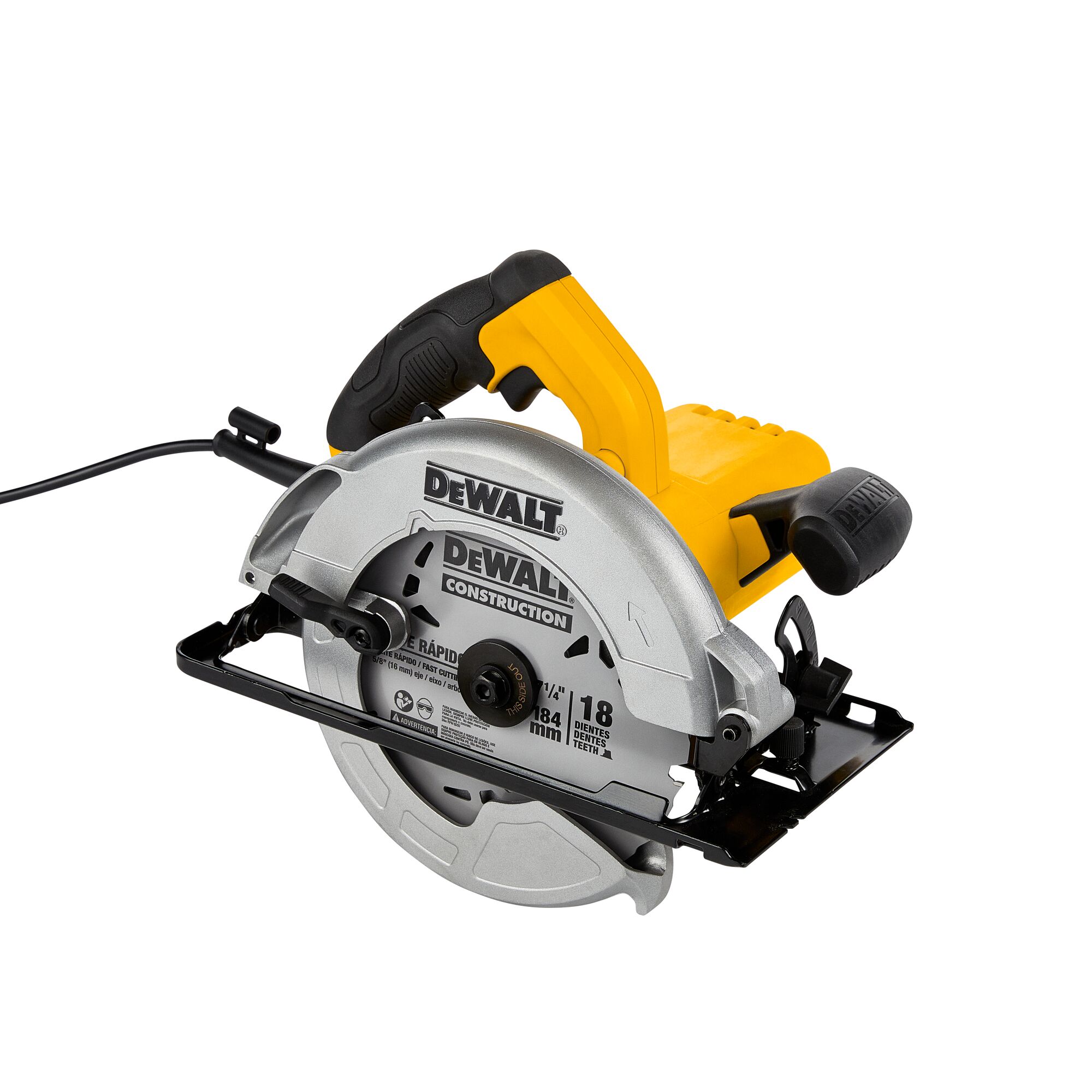 Sierra Circular Eléctrica de 7 1/4" (185mm) de 1500W