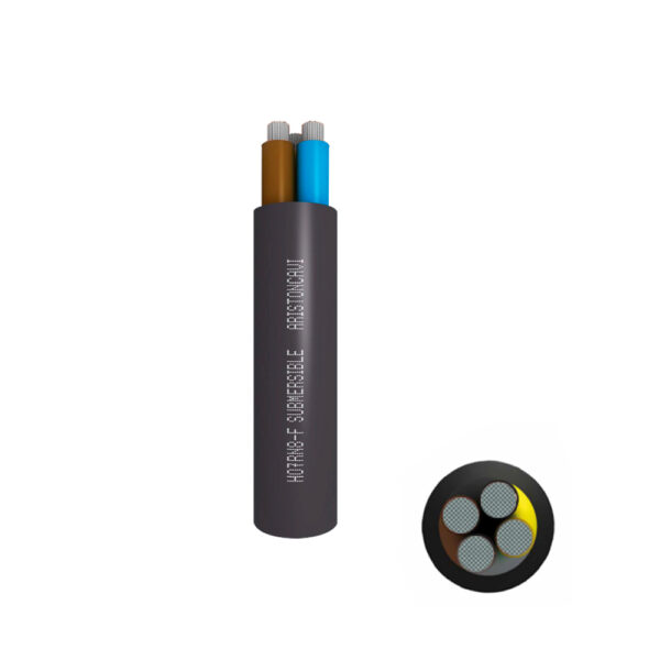 Cable H07RN8-F para arrastre y sumergible 4G50mm2 1KV goma clase 5