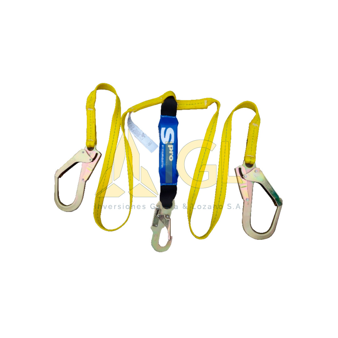 LÍNEA DE VIDA DOBLE SPRO NA CON SHOCK ABSORBER G/GDE (634)