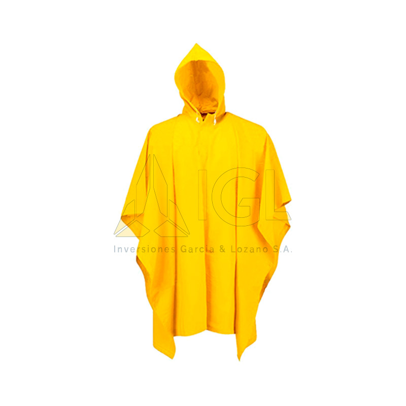 Poncho estándar amarillo