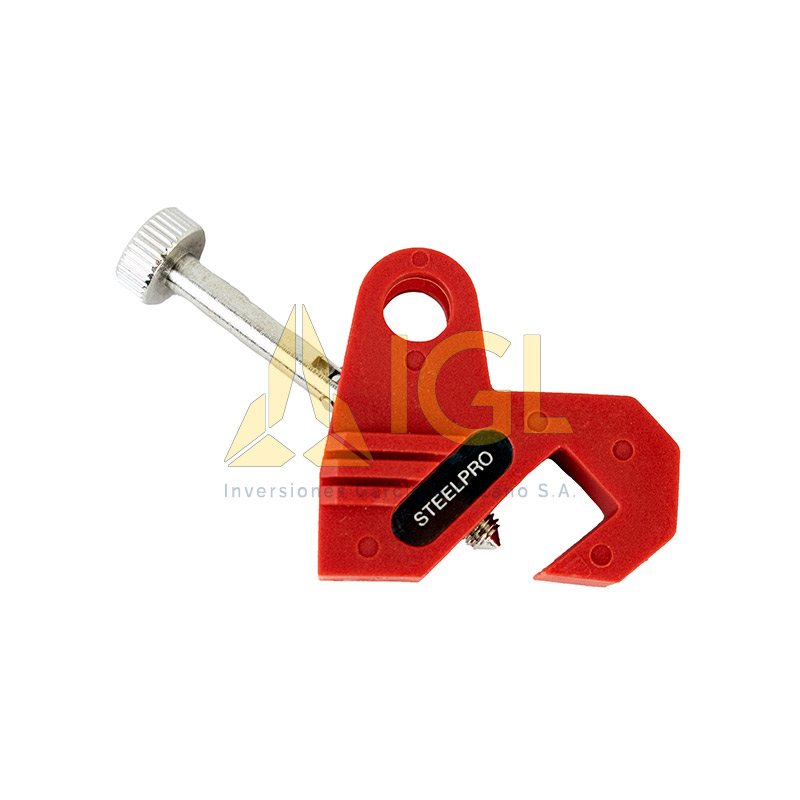 Bloqueador breaker circuito hasta 7mm espesor con tornillo