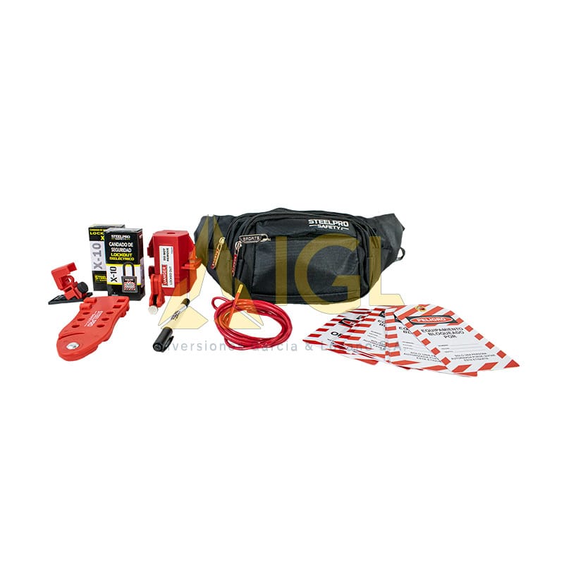 Kit bloqueo y etiquetado para electricista